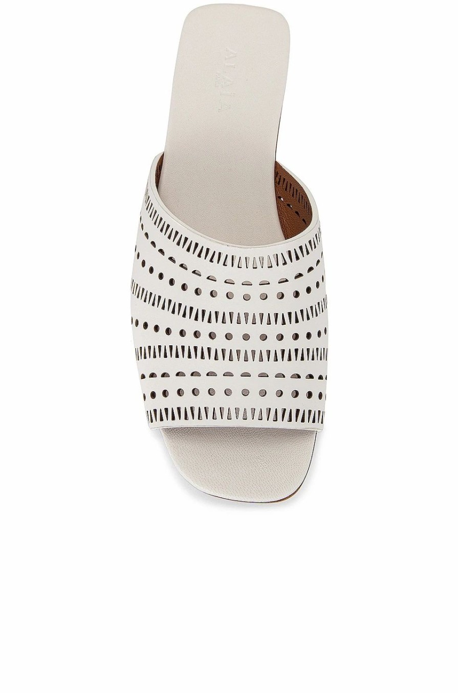 Best * Alaia Vienne Leather Slides