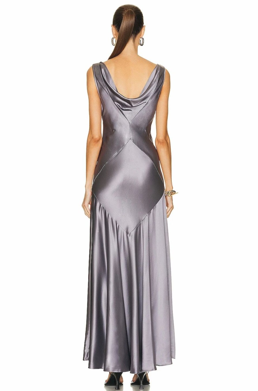 Online * Nicholas Senie Cowl Neck Gown