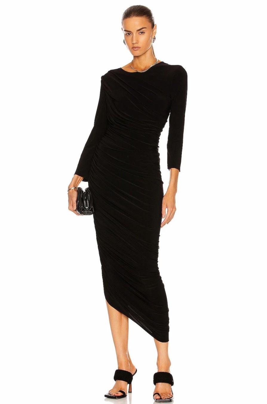 Wholesale * Norma Kamali Long Sleeve Diana Gown