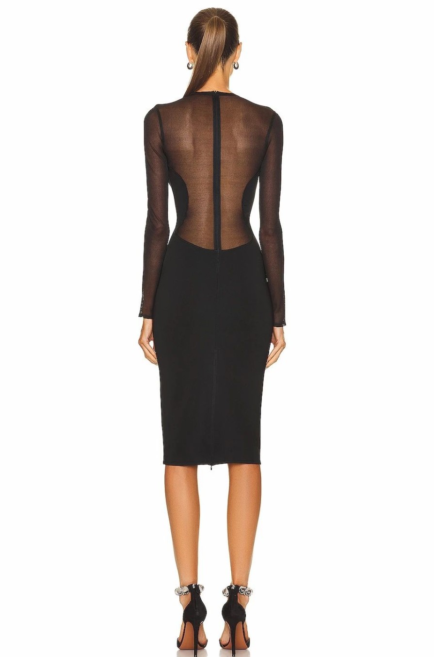 Hot * Alaia Bodysheer Dress