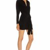 Wholesale * Norma Kamali Mini Tie Front Shirt Dress