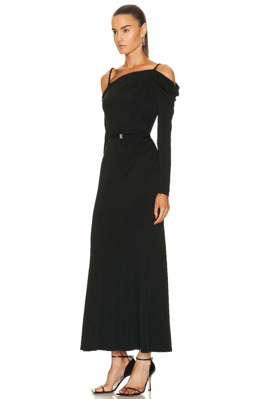 Clearance * Jonathan Simkhai Standard Steel One Shoulder Dress