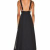 Clearance * Zimmermann Anneke Tie Front Maxi Dress