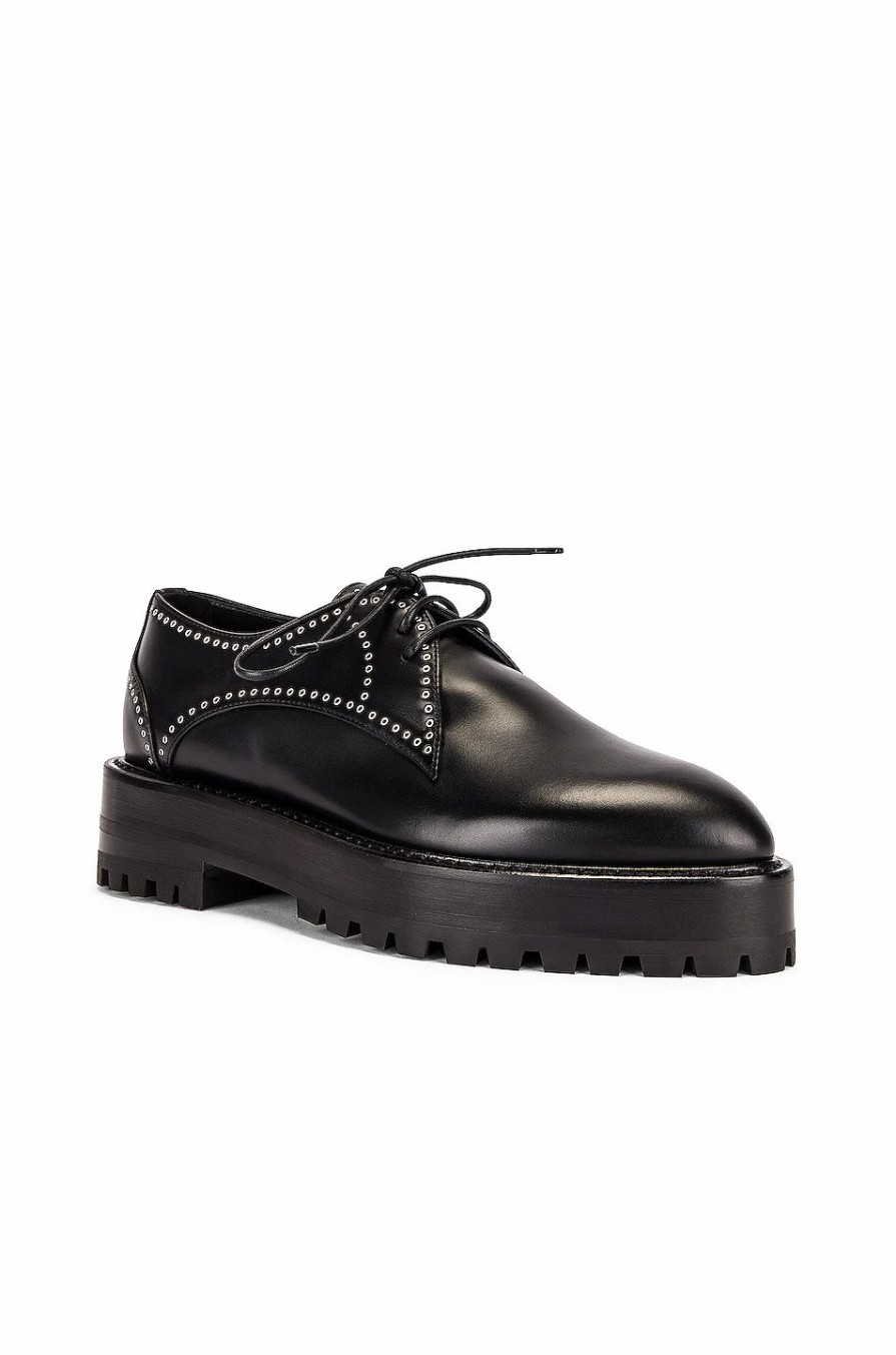 Online * Alaia Eyelet Derby Loafers