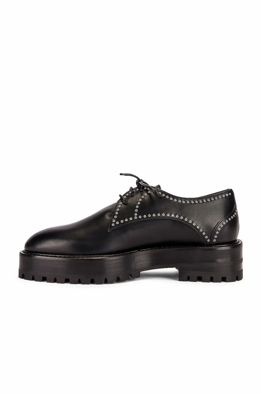 Online * Alaia Eyelet Derby Loafers