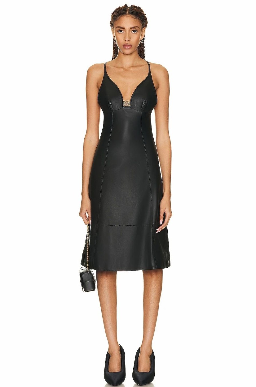 Online * Loewe Anagram Strappy Dress