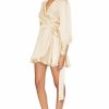 Hot * Zimmermann Silk Wrap Mini Dress