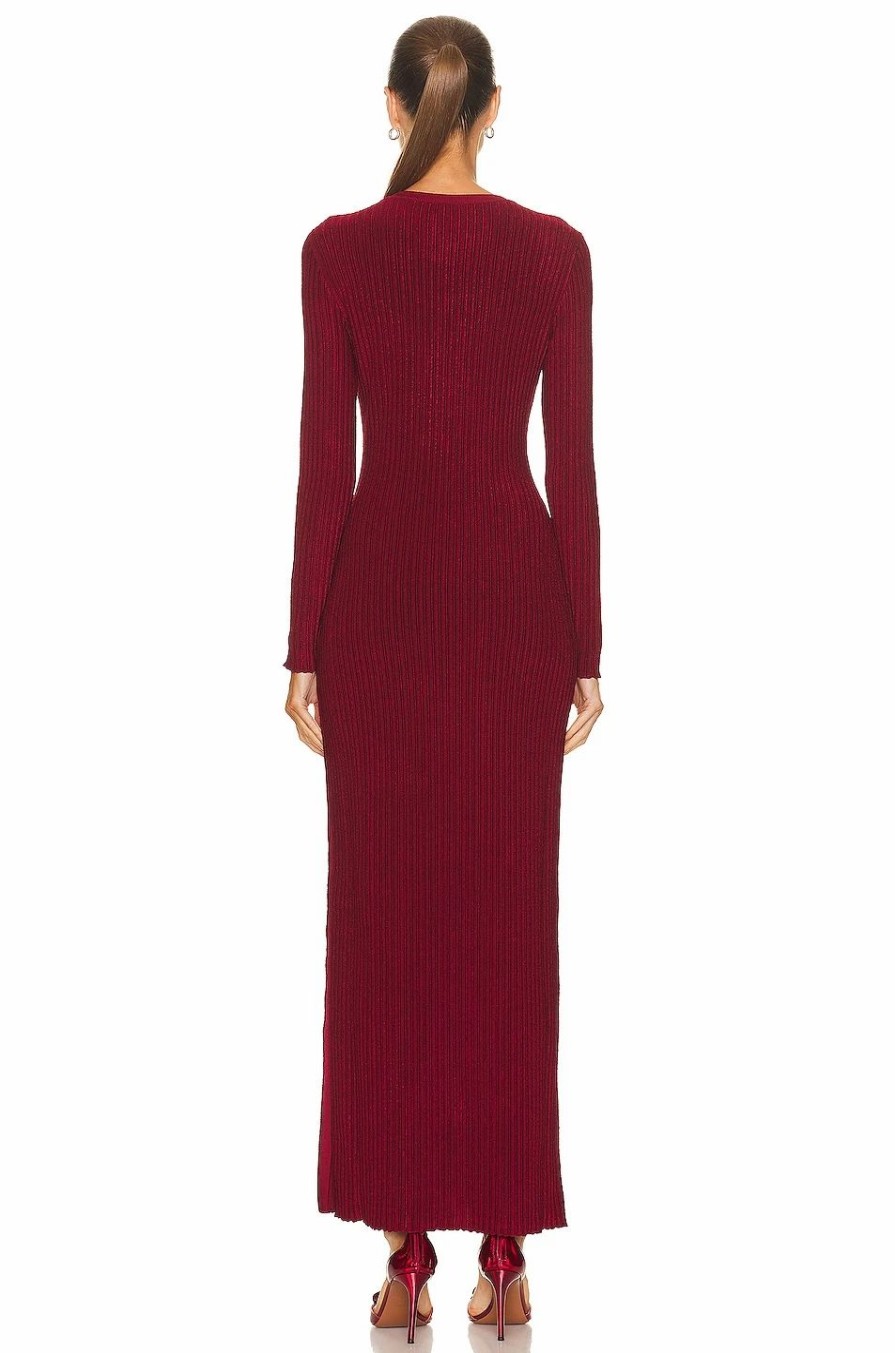 Best * Alaia Shiny Rib Dress