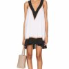 Online * Caroline Constas Sleeveless Cassia Coverup