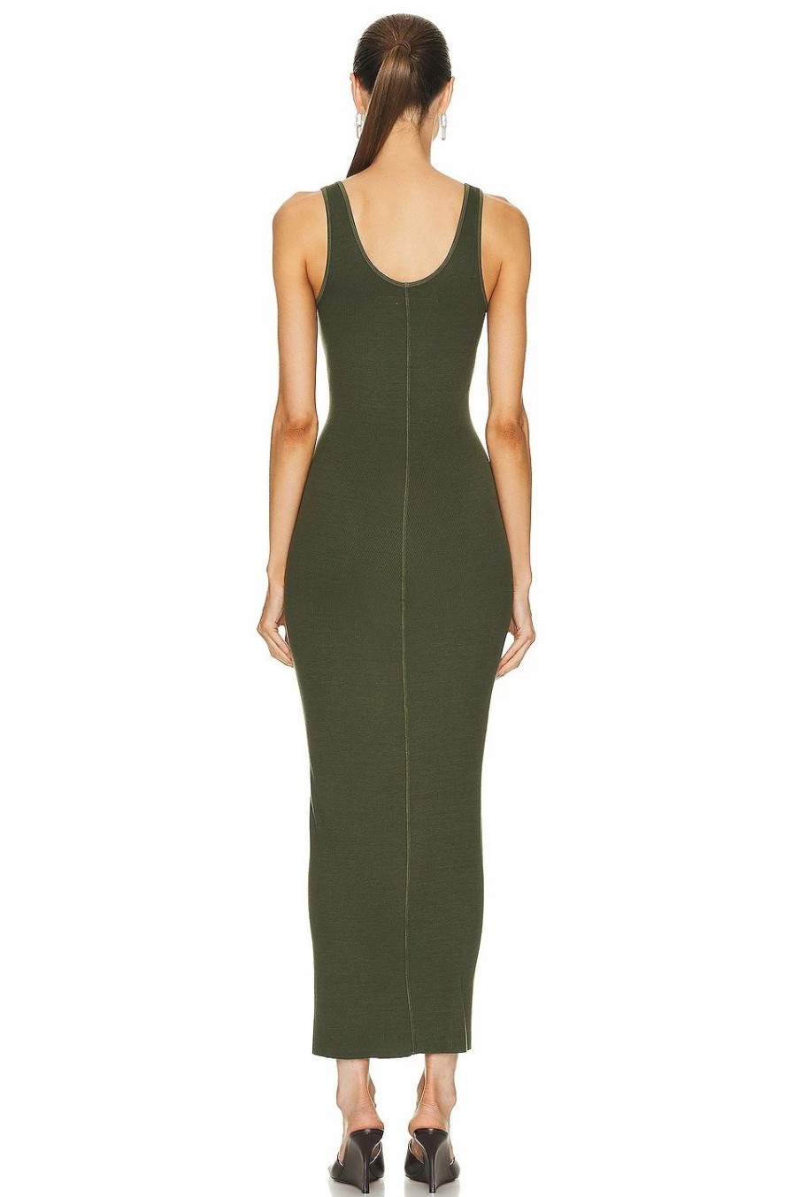 Wholesale * Enza Costa Stretch Silk Knit Maxi Tank Dress