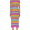 Clearance * The Elder Statesman Rib June Stripe Duster