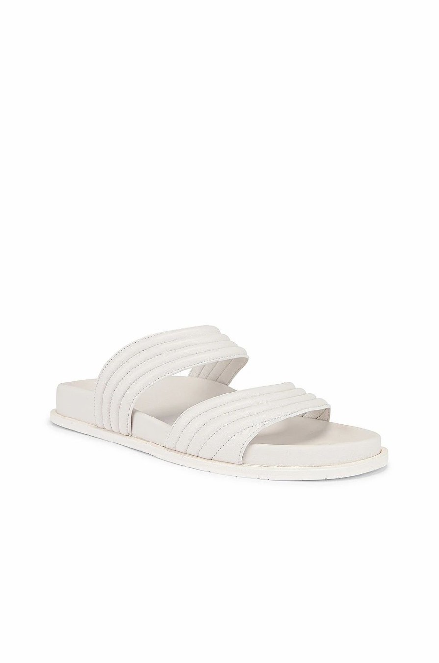 Clearance * Alaia Leather Slides