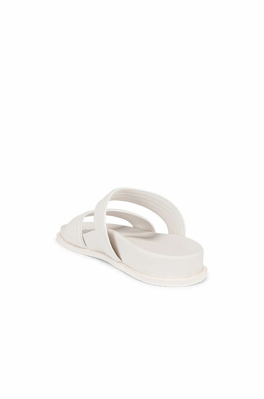 Clearance * Alaia Leather Slides