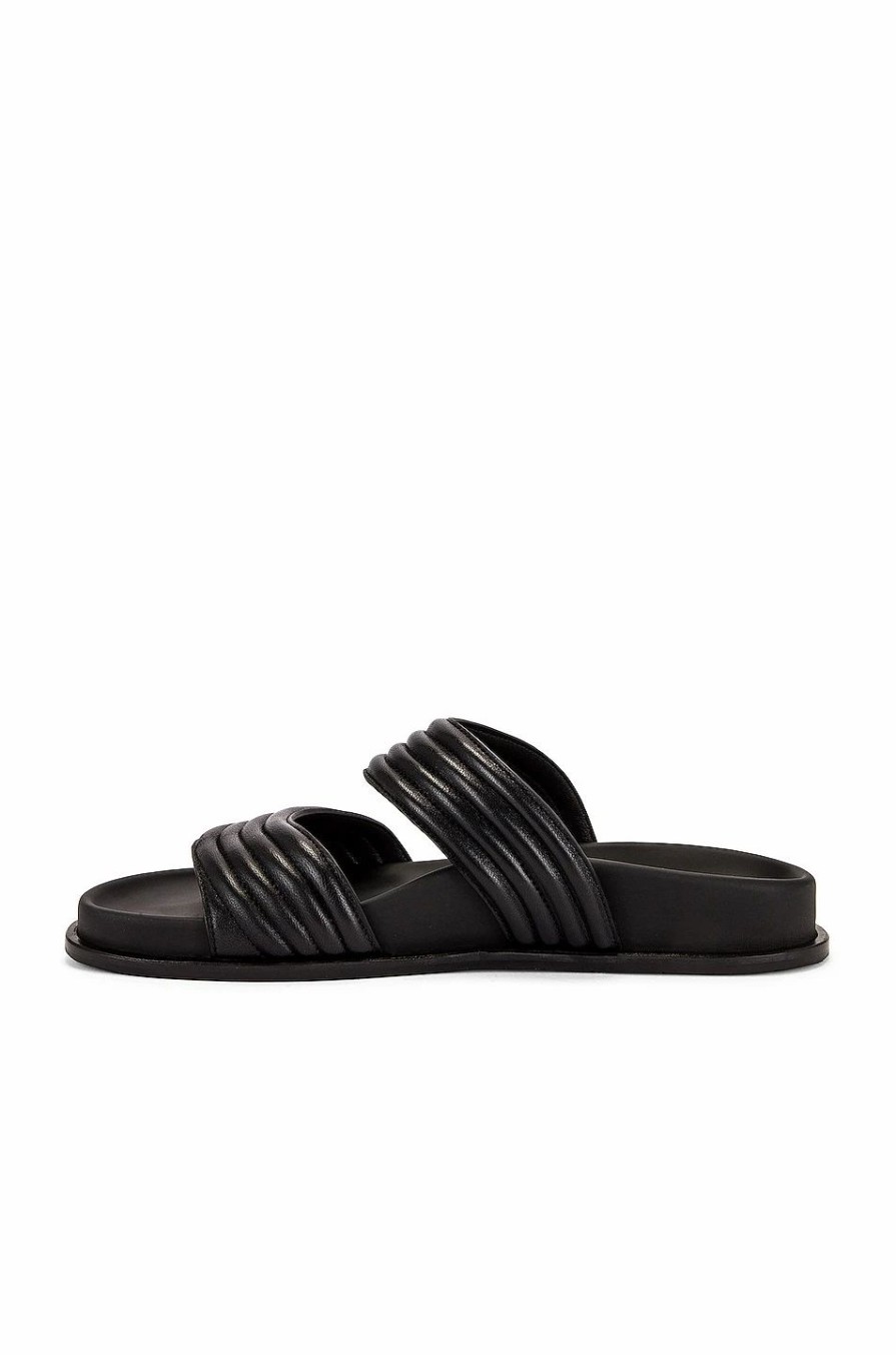 Online * Alaia Leather Slides