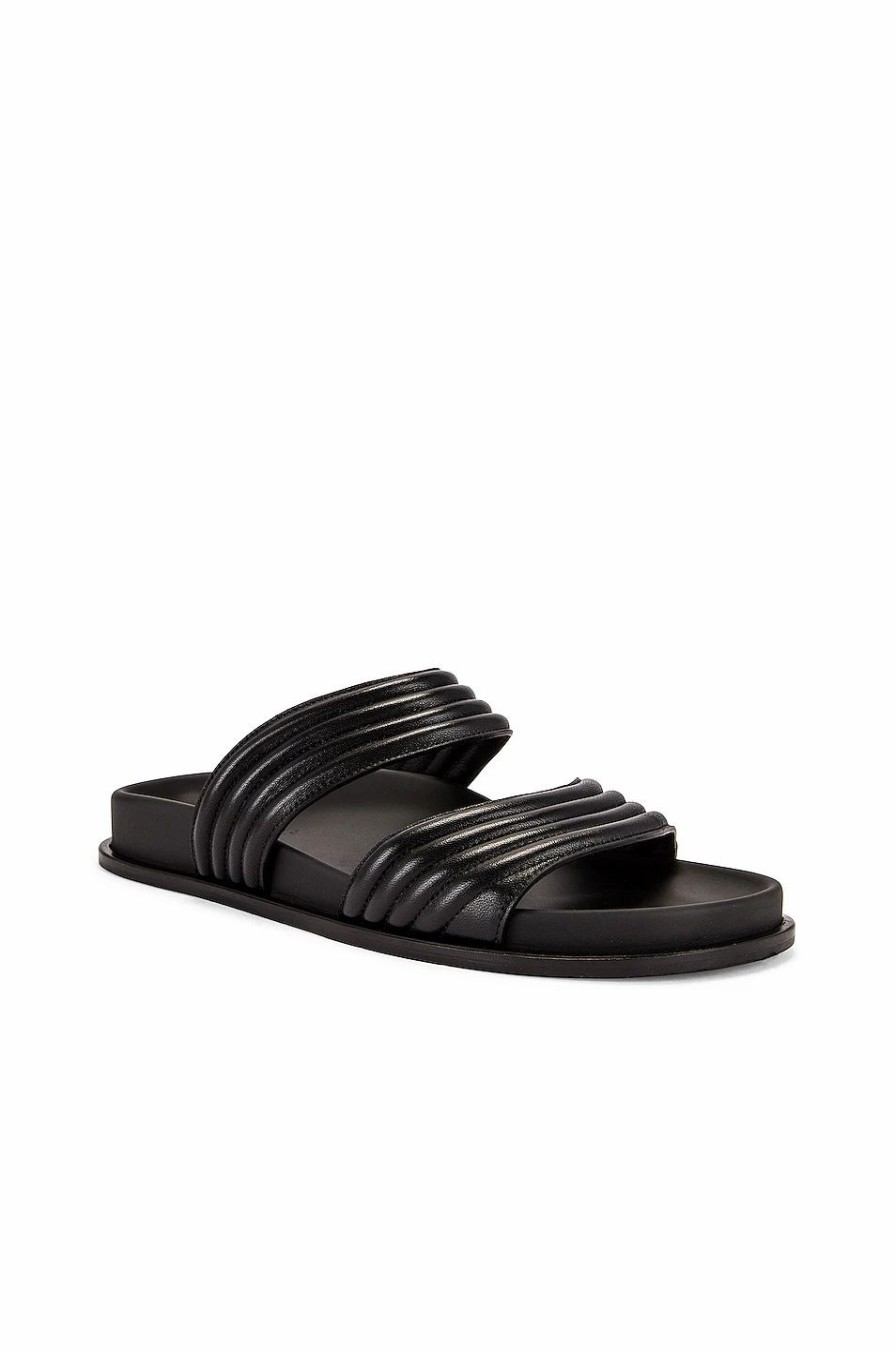 Online * Alaia Leather Slides