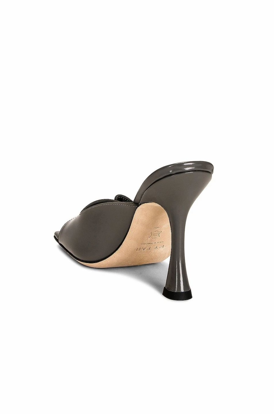 New * By Far Olivia Semi Patent Leather Heel