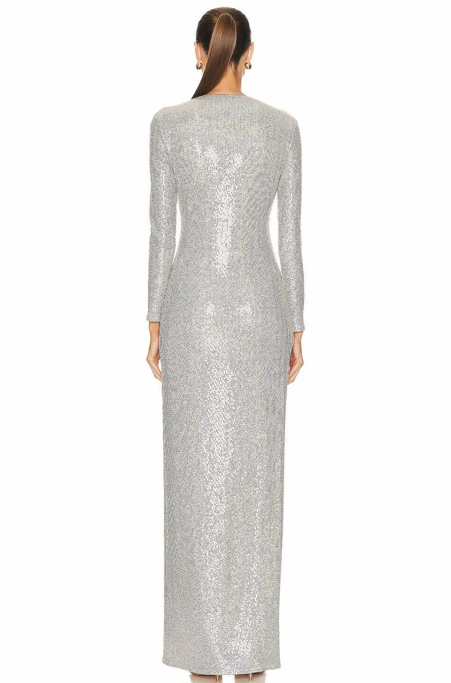 Online * The Sei Long Sleeve Keyhole Gown