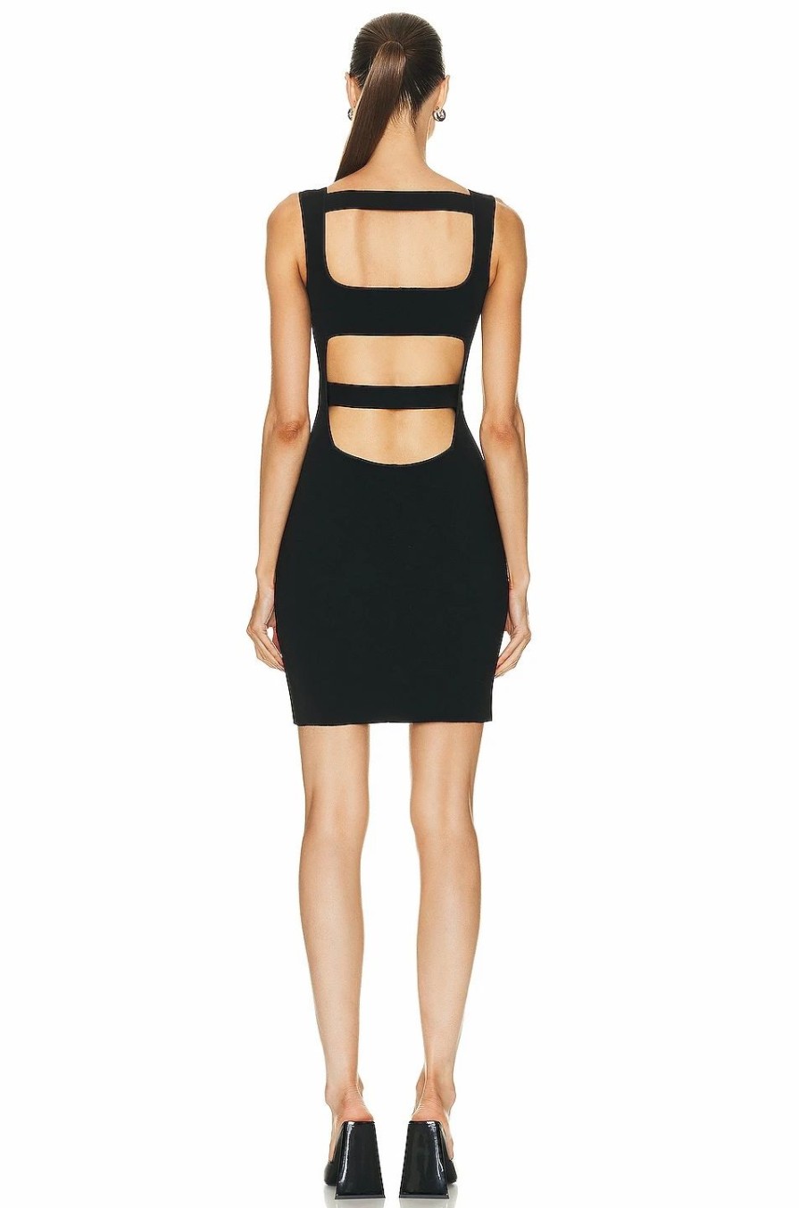 Best * Roberto Cavalli Sleeveless Cut Out Mini Dress