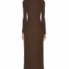 Wholesale * Zeynep Arcay V-Neck Midi Jersey Dress