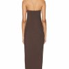 Best * Enza Costa Luxe Knit Strapless Maxi Dress