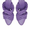 Hot * Bottega Veneta Padded Woven Leather Sandals