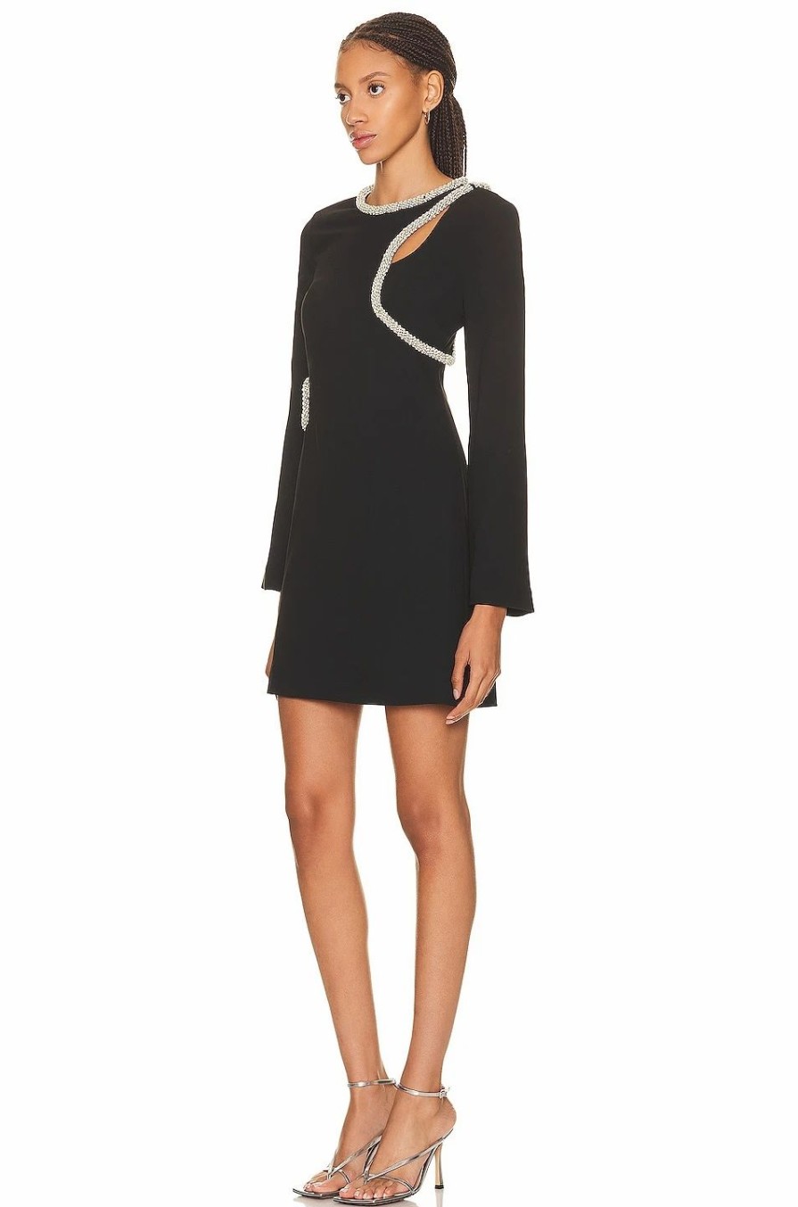 Best * Simkhai Katherine Diamante Cutout Mini Dress