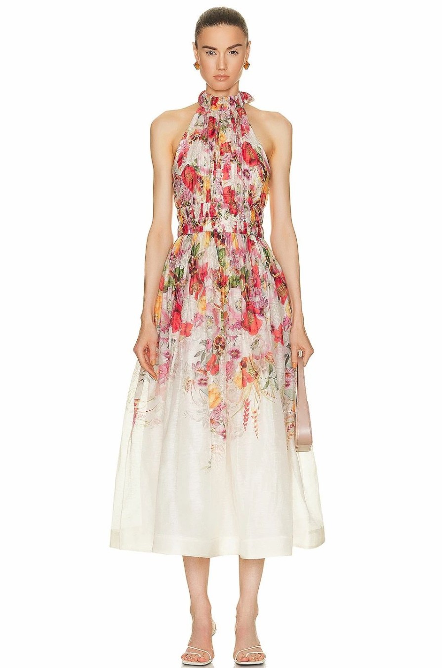 Hot * Zimmermann Wonderland Halter Dress