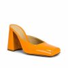 New * Bottega Veneta Tower Square Toe Mule Pumps