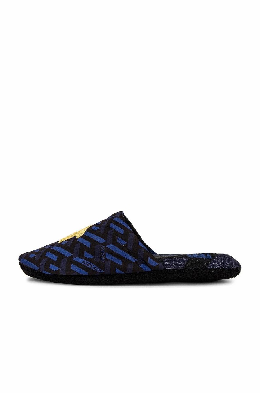 Online * Versace Monogram All Over Slippers