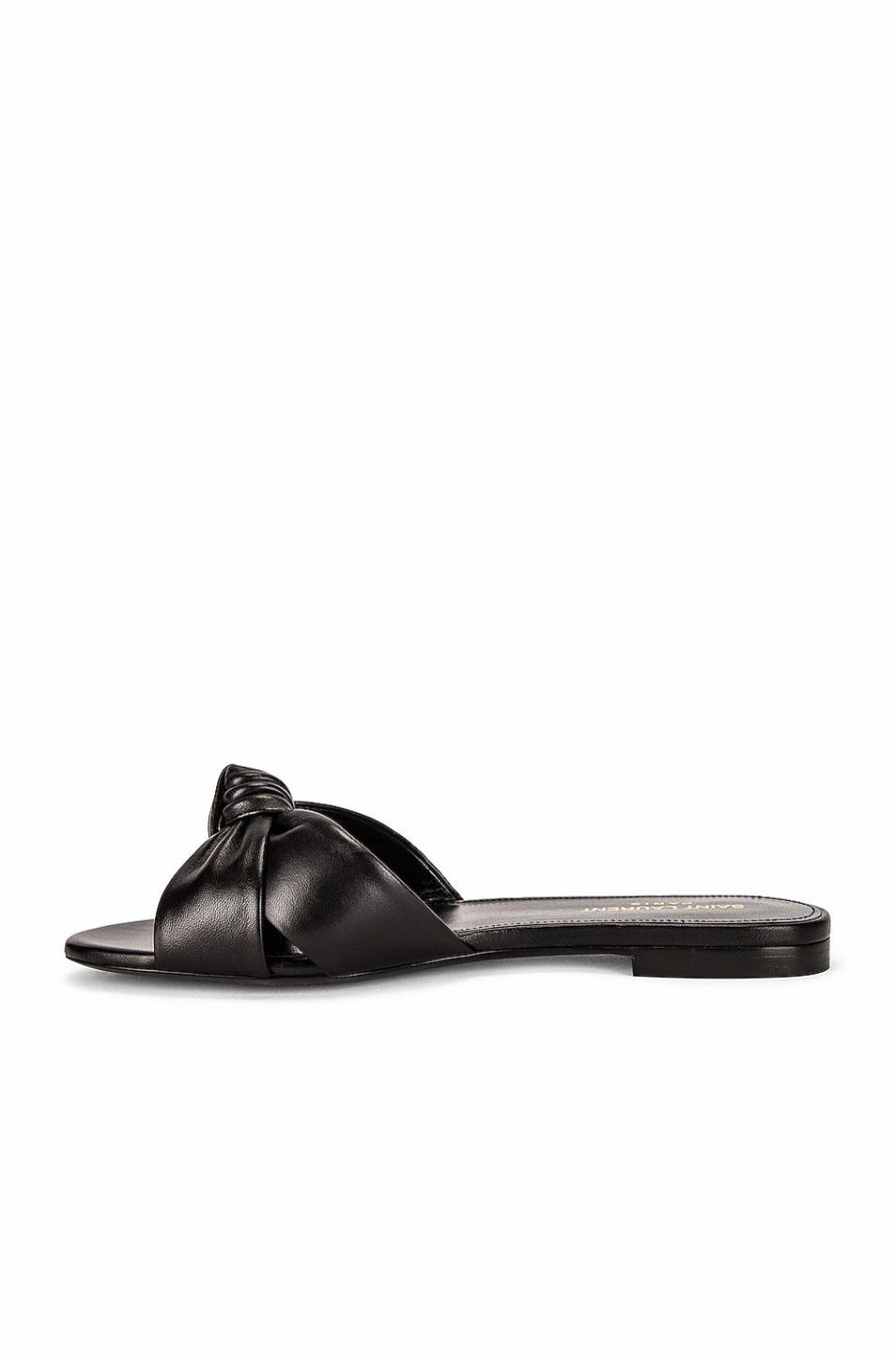 Online * Saint Laurent Bianca Flat Sandals