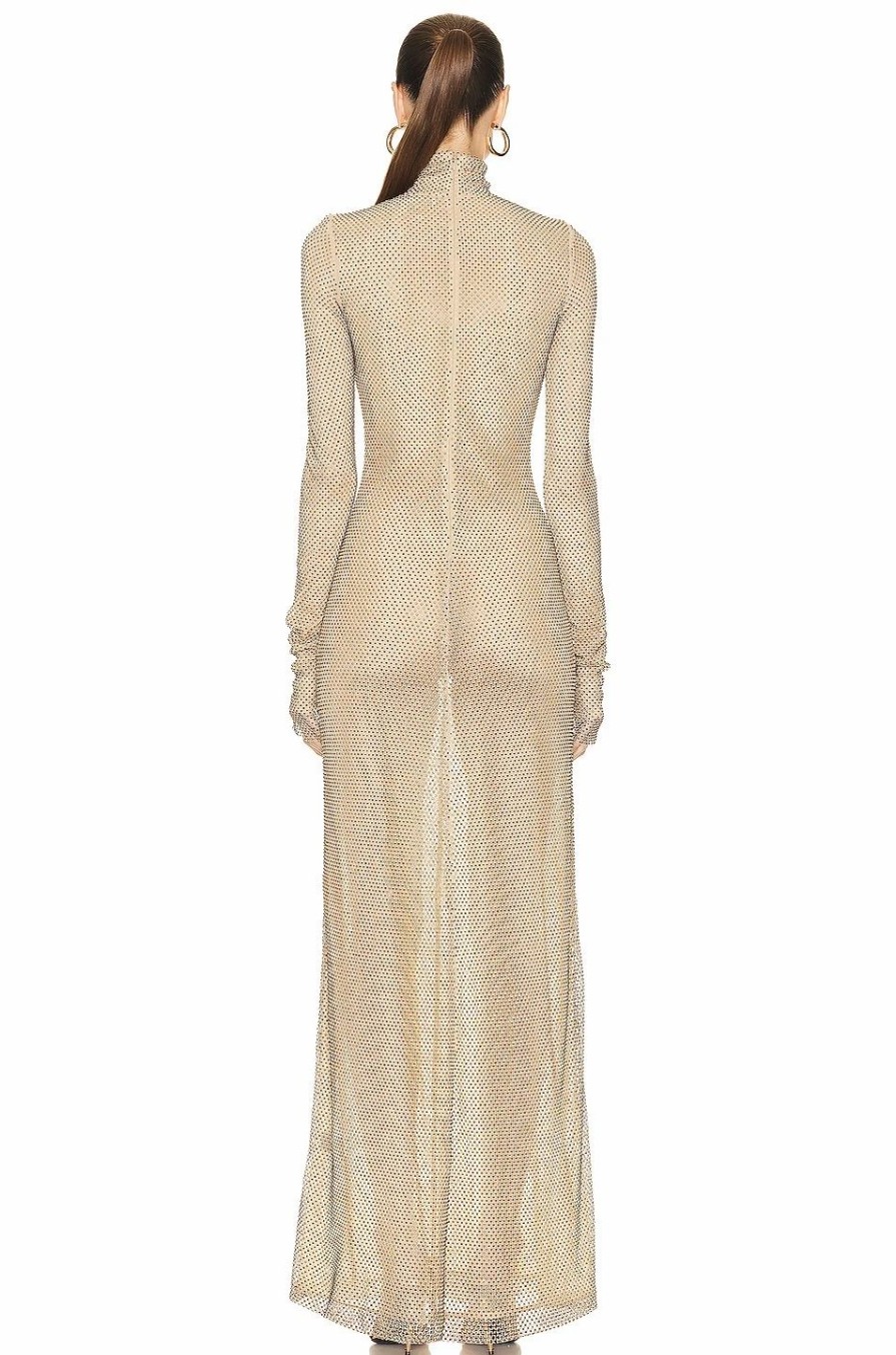 Wholesale * Laquan Smith Mock Neck Column Gown