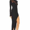 Wholesale * David Koma For Fwrd Long Sleeve Maxi Dress