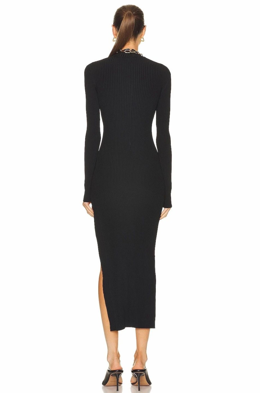 Wholesale * David Koma For Fwrd Long Sleeve Maxi Dress