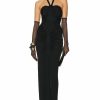 Wholesale * Saint Laurent Halter Neck Maxi Dress