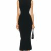 New * Norma Kamali Sleeveless Turtle Fishtail Dress To Midcalf