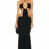 Clearance * Norma Kamali Jason Bra Fishtail Gown