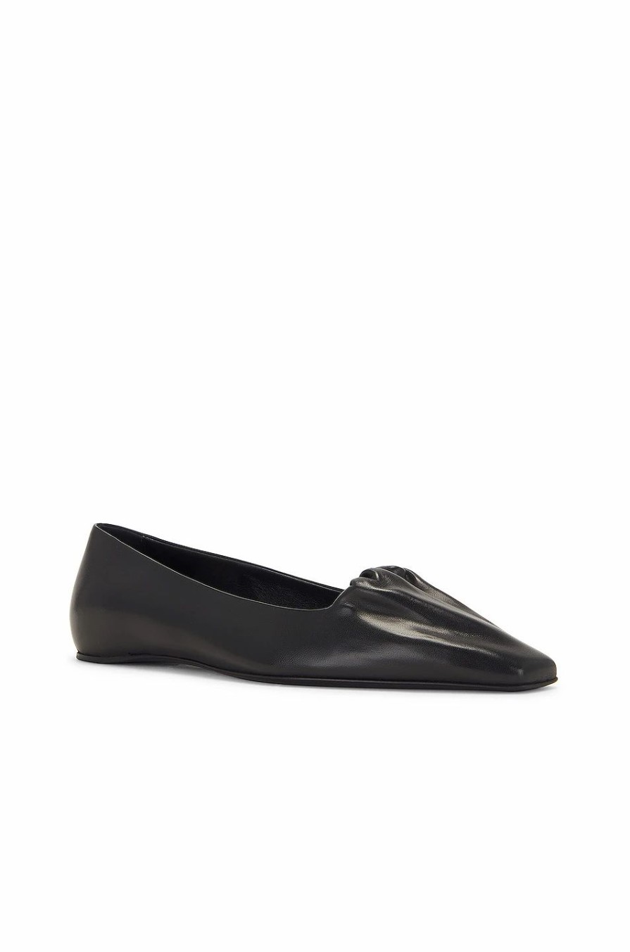 Clearance * Toteme The Gathered Ballerina Flat