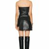 New * David Koma Leather Belts Mini Dress