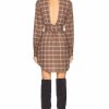 Wholesale * Marissa Webb Brett Lightweight Flannel U Back Mini Dress