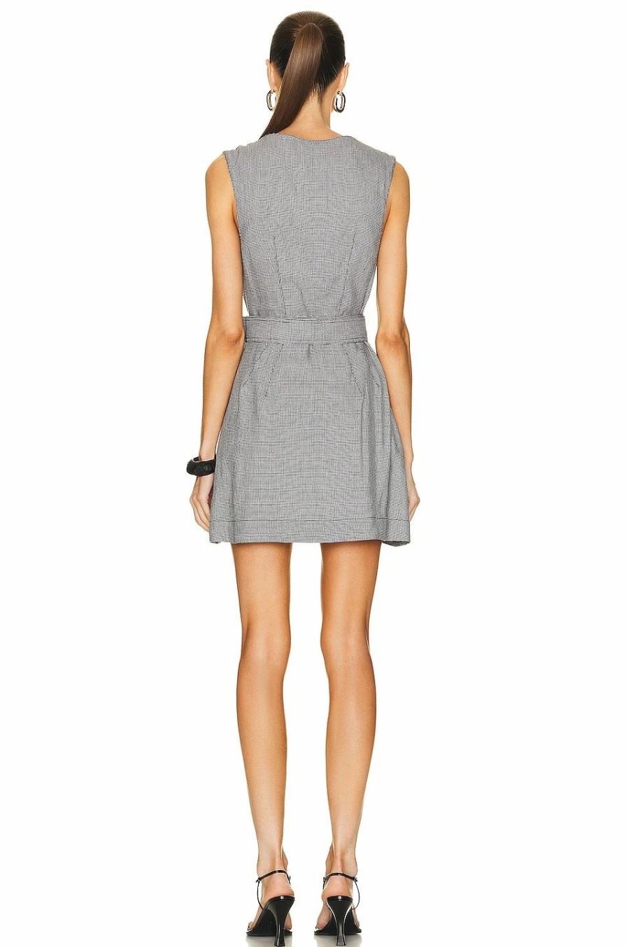 Online * Matthew Bruch Apron Mini Dress