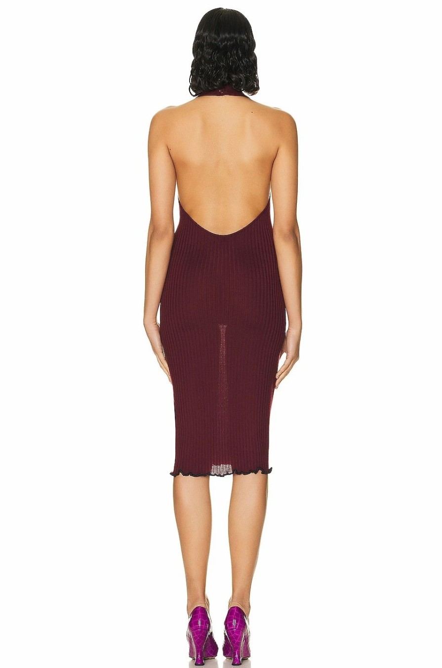 Wholesale * Bottega Veneta Ribbed Halter Dress