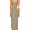 Online * Enza Costa For Fwrd Stretch Silk Knit Maxi Dress