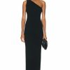 Clearance * Toteme One Shoulder Ribbed Dress