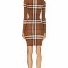 Online * Burberry Pieper Midi Dress