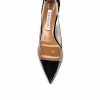 New * Aquazzura Bow Tie Plexi 105 Pump