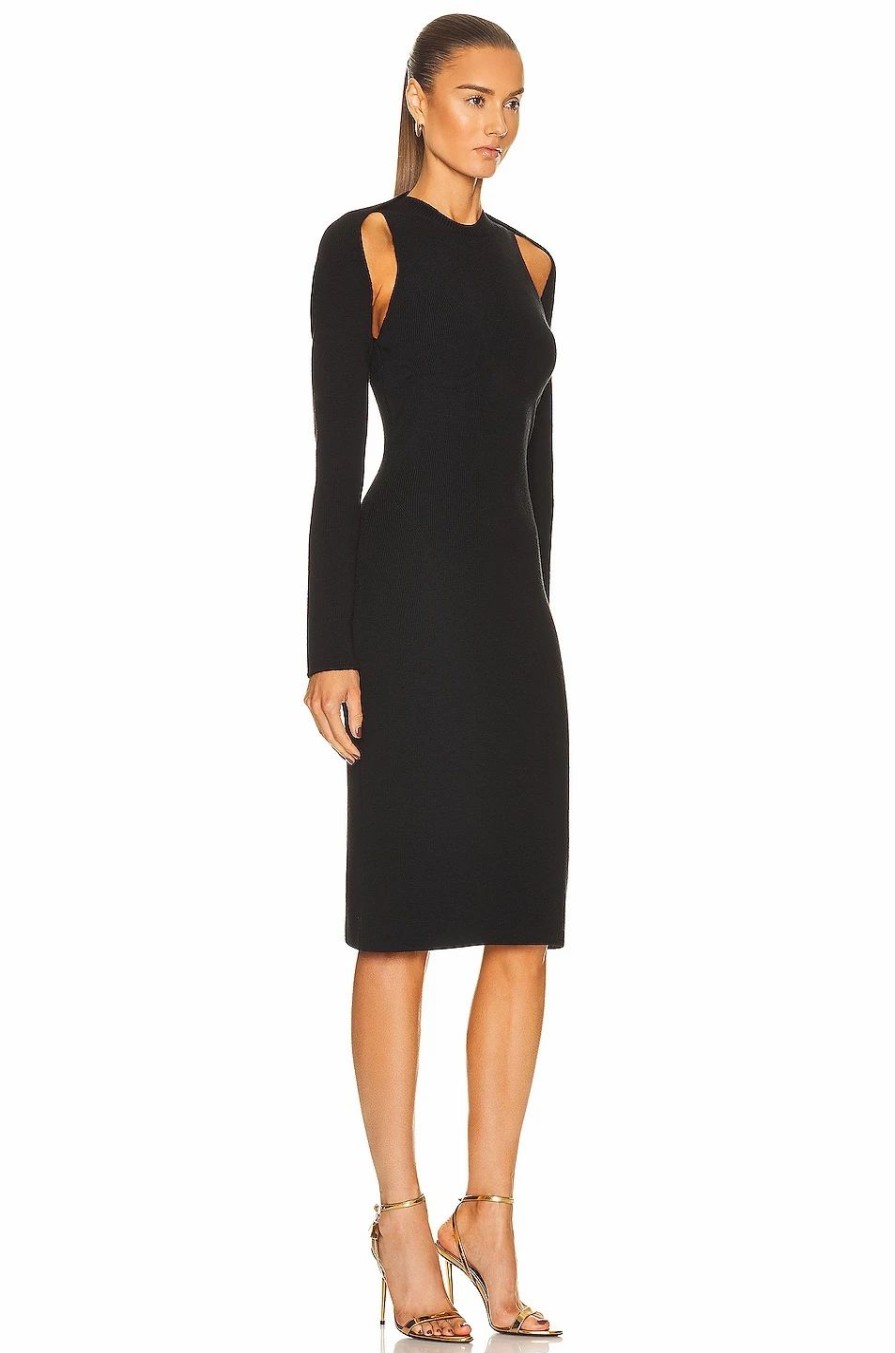 New * Tom Ford Ribbed Midi Dress