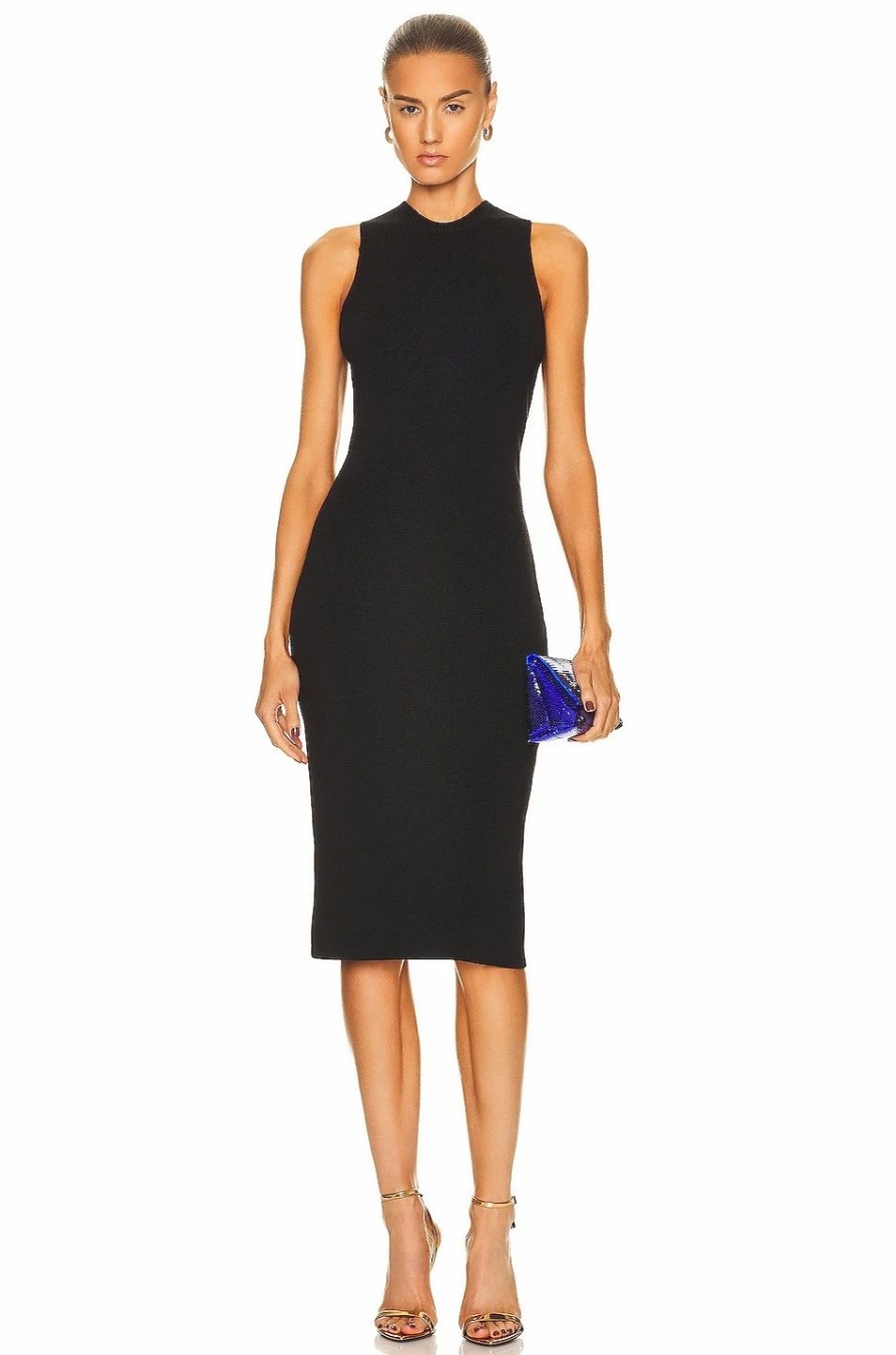 New * Tom Ford Ribbed Midi Dress