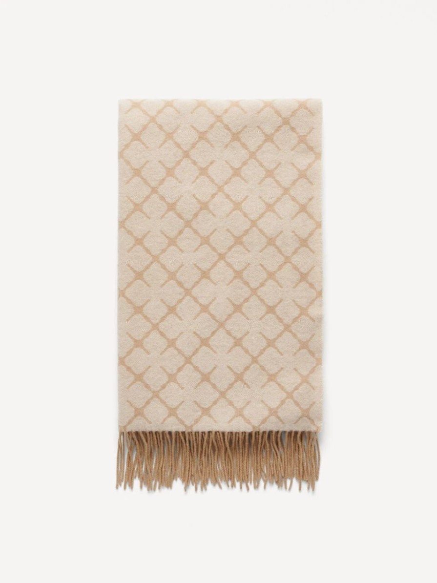 Clearance * Ortega Cashmere-Blend Scarf Tannin