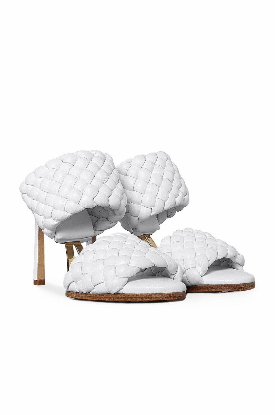 Best * Bottega Veneta Lido Leather Woven Sandals