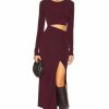 Clearance * The Andamane Gia Cut Out Midi Dress